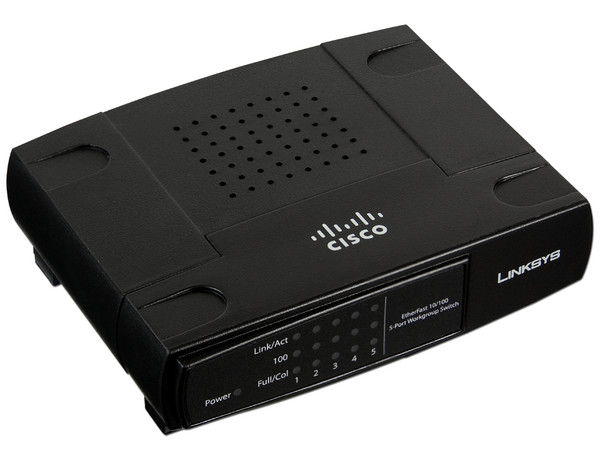 Switch Linksys de 5 Puertos, 10/100Mbps