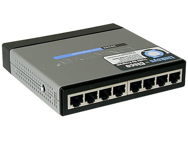 Switch Linksys de 8 Puertos 10/100Mbps