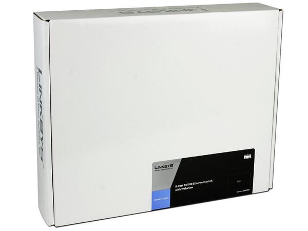 Switch Linksys SRW208 de 8 Puertos, 10/100Mbps, WebWiew