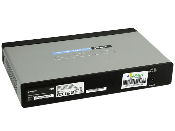 Switch Linksys SRW208 de 8 Puertos, 10/100Mbps, WebWiew