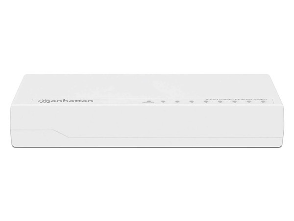 Switch Manhattan de 8 puertos Gigabit Ethernet, 10/100/1000 Mbps.