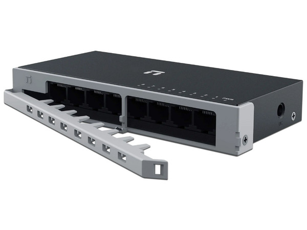Switch NETIS modelo ST108D, 8 puertos 10/100Mbps, Switch de escritorio, carcasa metálica con Seguro de conector incorporado, No administrable