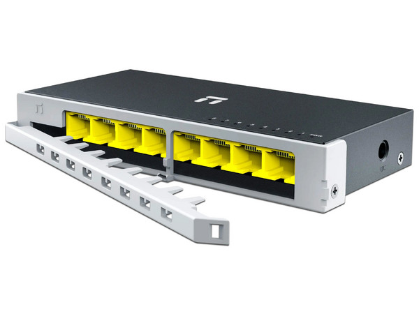 Switch NETIS ST108GD 8 Puertos Gigabit Carcasa Metálica No Administrable.