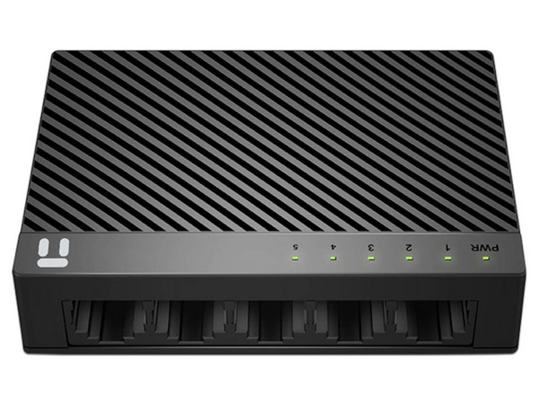Switch NETIS modelo ST3105C,5 puertos 10/100Mbps Switch de escritorio con Seguro de conector incorporado,No administrable