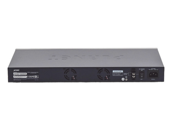 Switch Administrable Capa 2 Planet GS-5220-16S8CR de 24 Puertos SFP Gigabit 100/1000X y 8 Puertos Combo RJ45 Gigabit, Fuente de Alimentación Redundante.