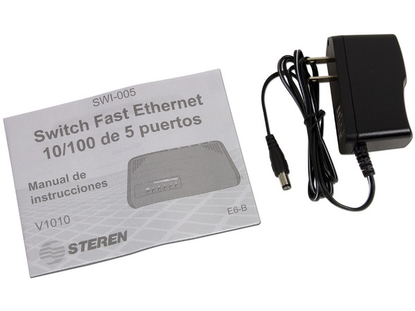 Switch de 5 Puertos, 10/100Mbps.