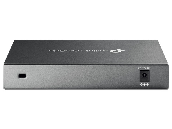 Switch TP-LINK Omada ER605 V2.3 SafeStream, 5 Puertos 10/100/1000Mbps, VPN, Gigabit Multi-WAN. Color Gris.