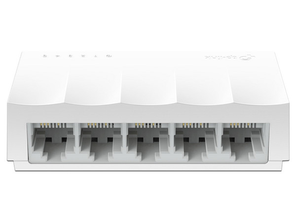 Switch TP-Link LS1005(UN) de 5 Puertos, 10/100 Mbps. Color Blanco.