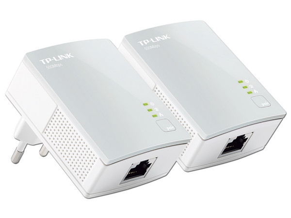 Kit Adaptadores de red Powerline TP-LINK AV500 hasta 500 Mbps.