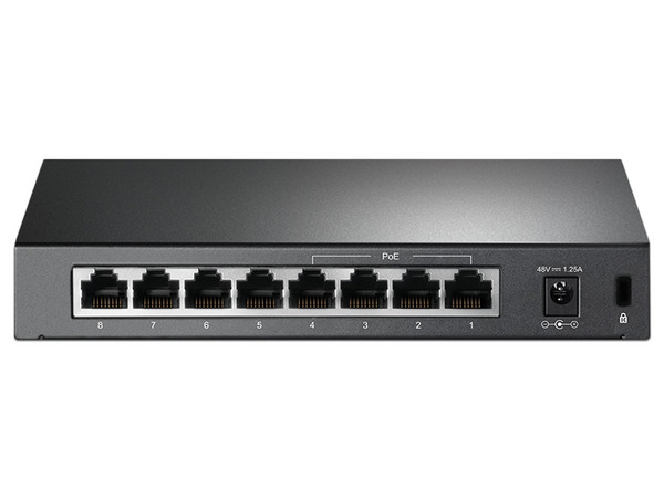 Switch TP-Link de 8 Puertos, 10/100 Mbps, 4 Puertos PoE 57W. 