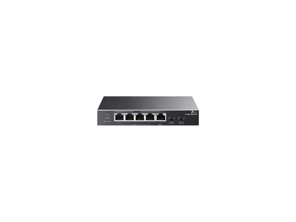 Switch, Omada, Smart 5 Puertos Gigabit 1 Entrada PoE++ 4 Salidas PoE+, Para Exterior.