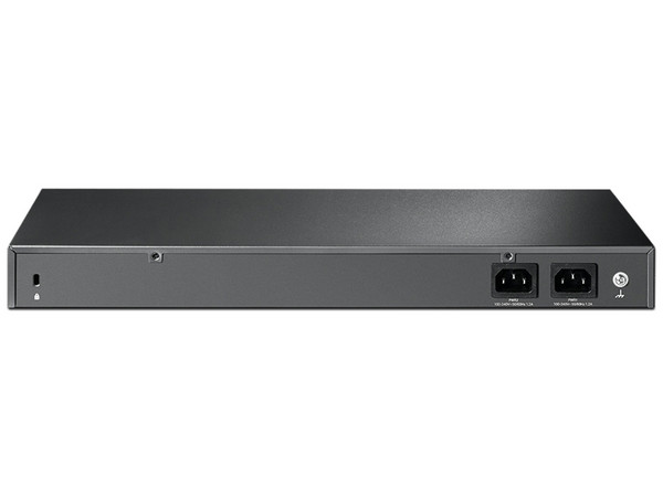 Switch Administrable TP-Link TL-SG3428XF de 24 puertos SFP L2 y 4 ranuras 10GE SFP+.