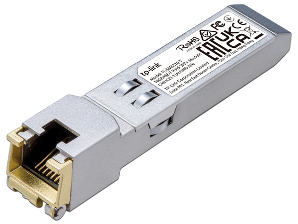 Modulo SFP TP-Link TL-SM5310-T de 1 Puerto RJ-45 10G BASE-T.