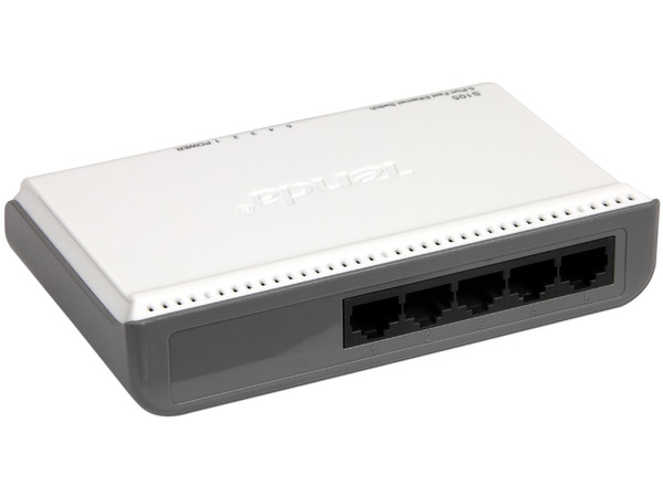 Switch Tenda de 5 Puertos, 10/100Mbps.