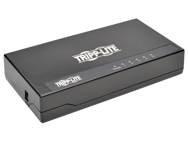 Switch Tripp Lite NG5P con 5 puertos Gigabit Ethernet 10/100/1000Mbps.