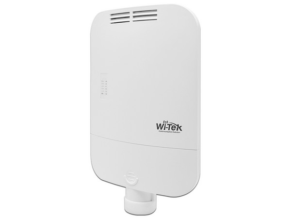 Switch PoE Wi-Tek WIPS306GFO para exterior de  4 puertos Gigabit PoE af/at, 1 puerto Uplink Gigabit y 1 puerto SFP Gigabit, Presupuesto 65W.