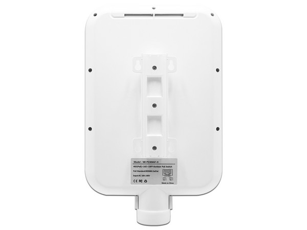 Switch PoE Wi-Tek WIPS309GFO para exterior de 8 puertos Gigabit PoE af/at y 2 puertos Gigabit SFP, Presupuesto 120W