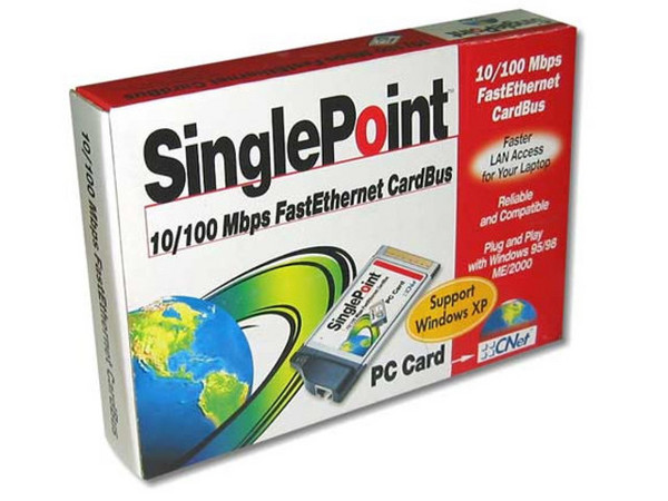 Tarjeta de Red CNET PCMCIA, 10/100 Mbps