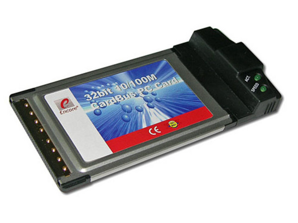 Tarjeta de Red Encore PCMCIA, 10/100 Mbps