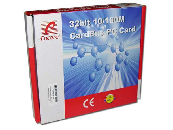Tarjeta de Red Encore PCMCIA, 10/100 Mbps
