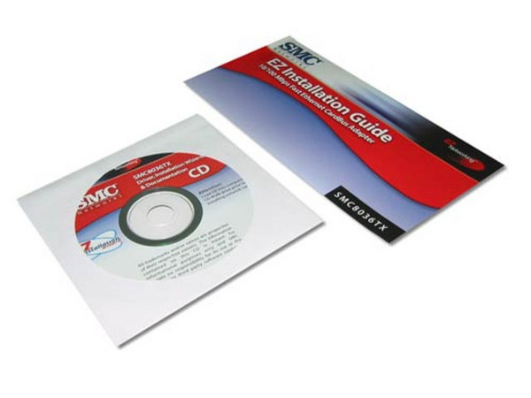 Tarjeta de Red SMC para Laptop 10/100Mbps, 32Bits, PCMCIA PC Card