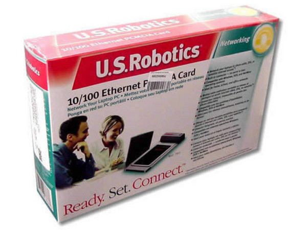 Tarjeta de RED para PCMCIA US Robotics 10/100Mbps