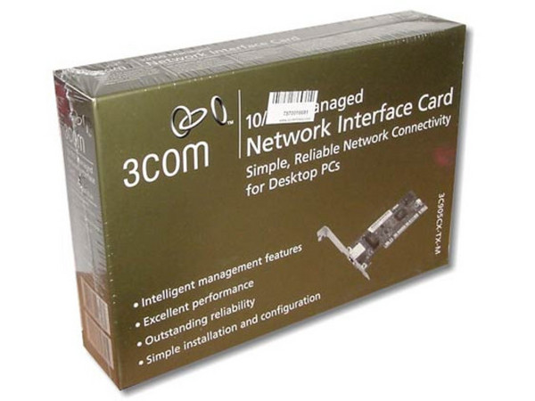 Tarjeta de Red 3Com® 10/100 Managed NIC.