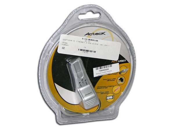 Adaptador Acteck Ethernet a USB