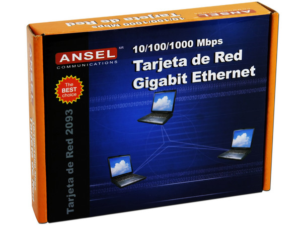 Tarjeta de Red ANSEL Gigabit PCI Card 10/100/1000Mbps