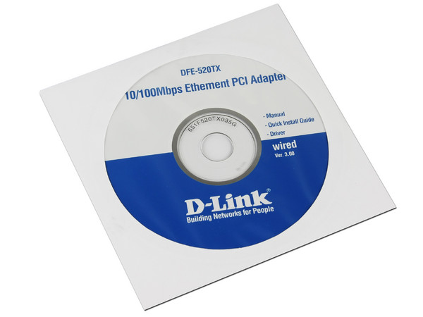 Tarjeta de Red D-Link 10/100 Mbps, PCI