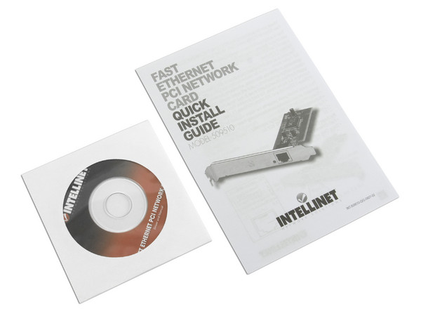 Tarjeta de Red INTELLINET 10/100 Mbps, PCI.