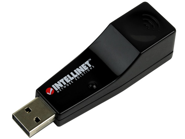 Mini Adaptador Intellinet USB a Fast-Ethernet