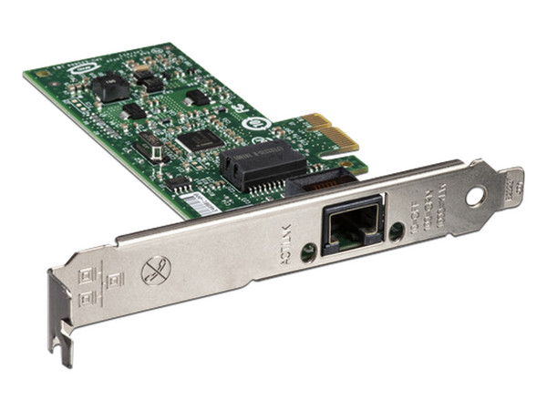 Tarjeta adaptadora de red Intel con 1 puerto Gigabit Ethernet 10/1001000Mbps, PCIe x1.