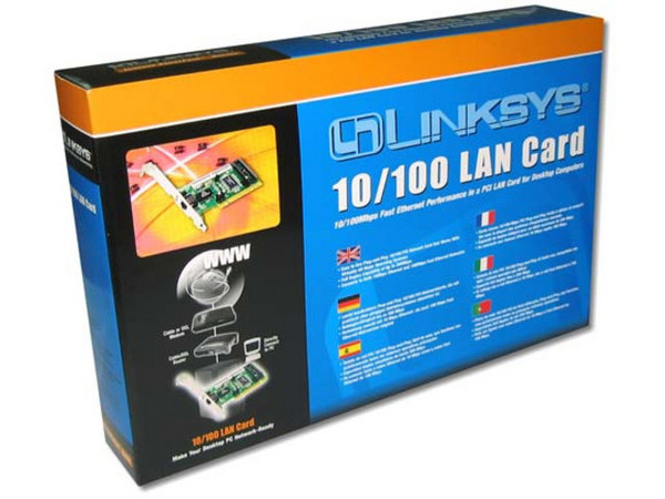 T. de Red Linksys de 10/100Mbps, PCI