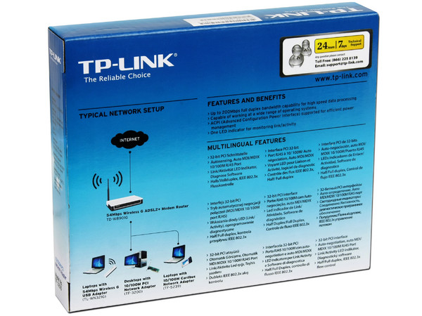 Tarjeta de Red TF-3200 TP-LINK 10/100 Mbps, PCI