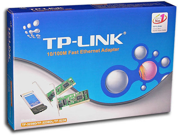 T. de Red TP-LINK de 10/100Mbps, PCI