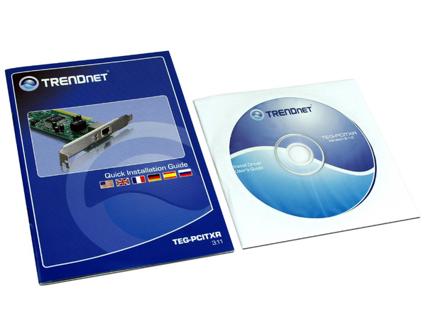 Tarjeta de Red TRENDnet Gigabit, 10/100/1000 Ethernet, PCI.