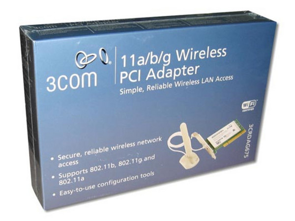 T. de Red 3COM A/B/G de 11/54Mbps, PCI