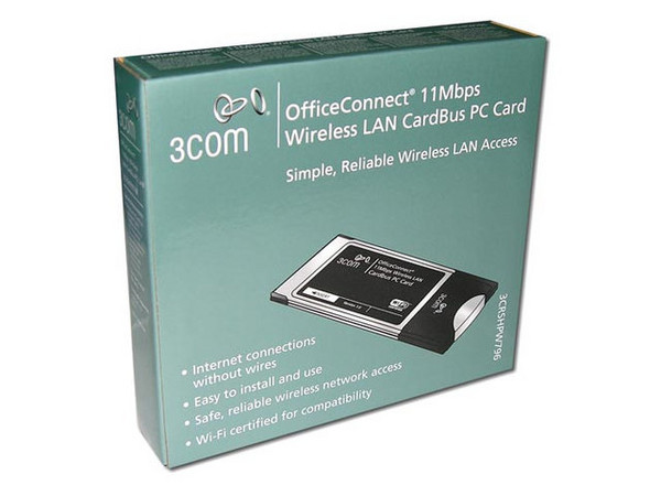 Tarjeta de Red Inalámbrica 3COM Office Connect de 11Mbps