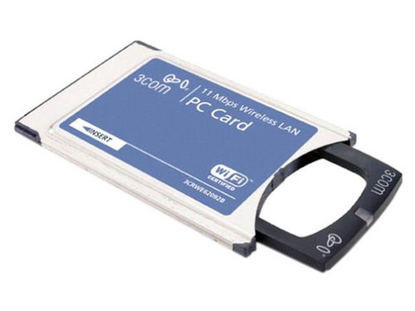 Tarjeta de Red 3COM Inalámbrica, 11 MBPS, con Antena XJACK