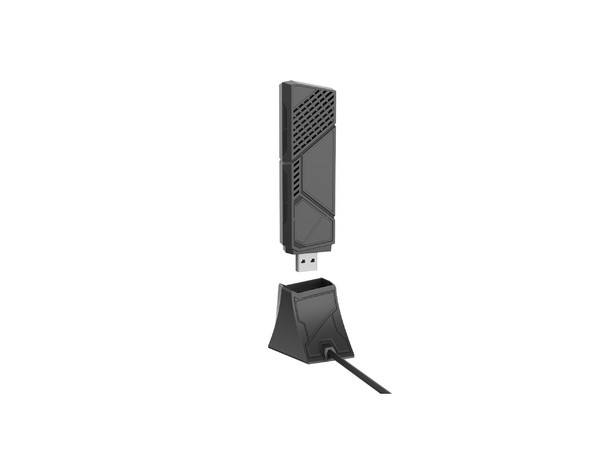 Adaptador Inalámbrico USB ASUS ROG USB-BE92, Triple Banda, Wireless AC (Wi-Fi 7), Hasta 6500Mbps, USB.