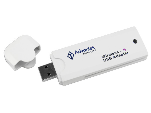 Adaptador  USB Advantek Wireless-N IEEE 802.11n/2.4GHz, 300Mbps