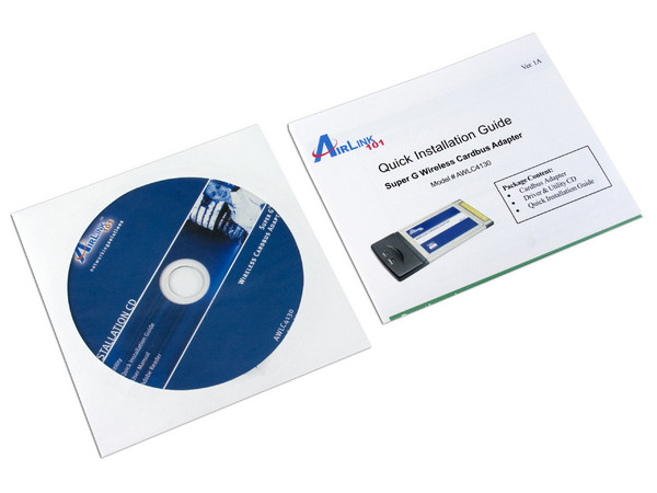 Tarjeta AirLink 101 Super G Cardbus Inalámbrica hasta 108Mbp IEEE 802.11g/b