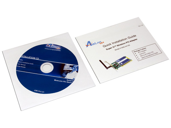 Tarjeta de Red AirLink 101 Super G Inalámbrica IEEE 802.11g/b, Atheros Super G 108Mbps, PCI