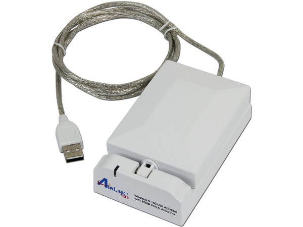 Adaptador Inalámbrico USB AirLink 101 Wireless N 150, 10dbi con Antena Amplificadora