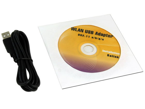 Adaptador Inalámbrico USB Ansel, 802.11b/g/n con Antena Amplificadora