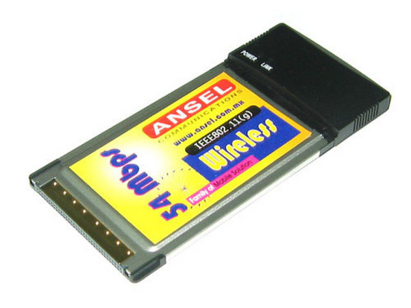 T. de Red Ansel para Laptop Inalámbrica de 54Mbps, PCMCIA