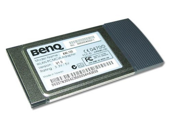 T. de Red BenQ Inalámbrica AWL100, para Laptop, 11Mbps, PCMCIA II