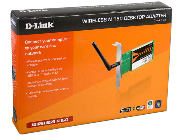 Tarjeta de Red D-Link, Inalámbrica IEEE 802.11n, 150Mbps, PCI