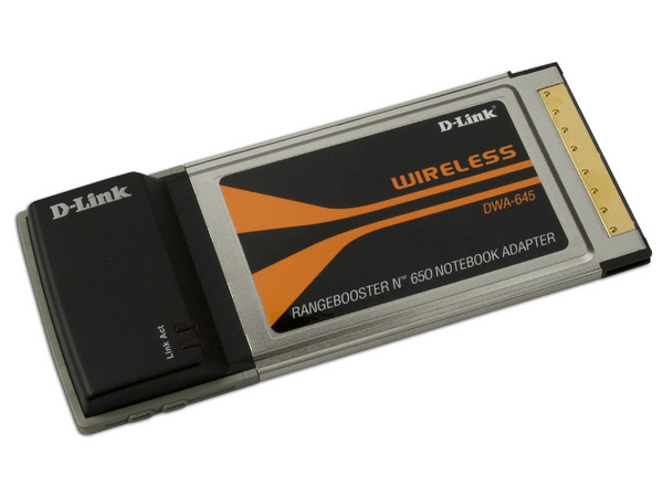 Tarjeta para Laptop PCMCIA Inalámbrica D-Link RangeBooster N 650 Wireless 802.11N